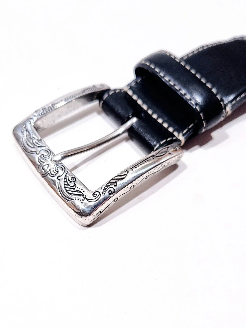 Brighton black leather
